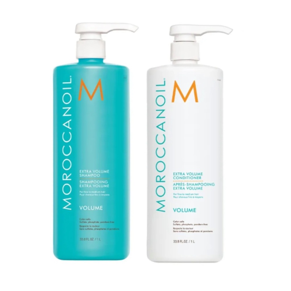 Moroccanoil Extra Volume Shampoo & Conditioner Liter